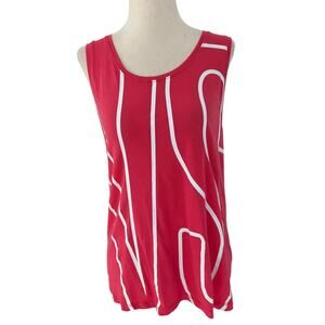 Victoria's Secret Pink Open Back Sporty  Muscle Tee Women's Size Small | 50-10